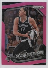 2025 Panini Prizm WNBA Pink Prizm /175 Megan Gustafson #49 5l1