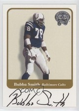 2002 Fleer Throwbacks Greats of the Game Auto Bubba Smith Auto a8r