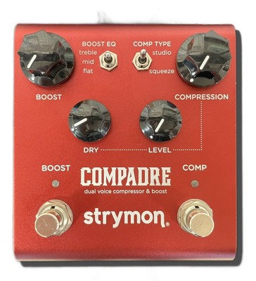 strymon COMPADRE Compressor Pedal 6219 Tested & Works