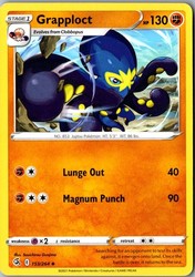 Grapploct 153/264 Uncommon Fusion Strike Pokemon