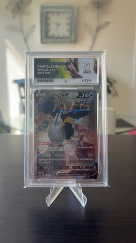 Pokemon Rapid Strike Master Empoleon V 074/070 Ace 9 - Japanese Alternate Art