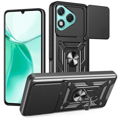 Etui SLIDE Handy Tasche Hülle Schutz Case Ring Cover Armor Für Honor 400 Lite