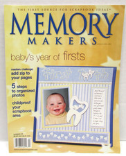 Memory Makers Scrapbook Scrapbooking Magazine MARCH/APRIL 2003