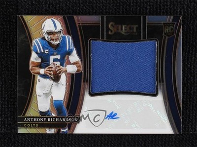 2023 Panini Select Silver Prizm 18/99 Anthony Richardson #JRS-ARI Auto RC 9su