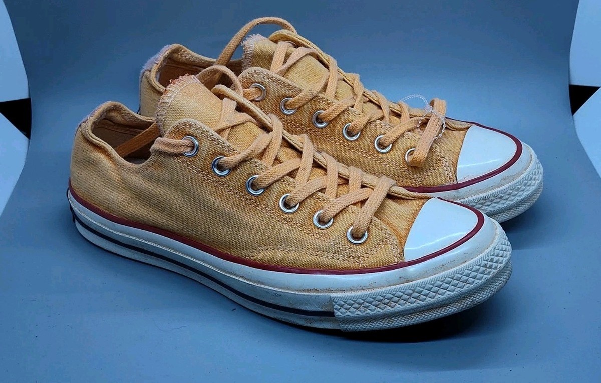 éS オレンジ スエード スニーカー Converse オレンジスエード ct70