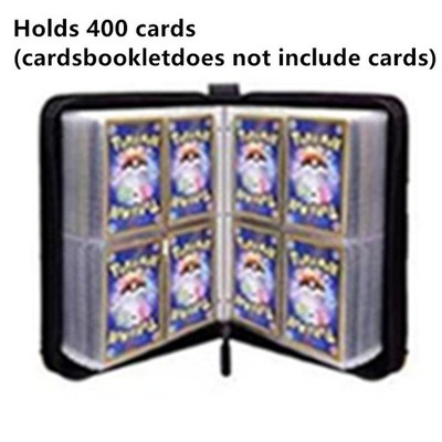 Anime Pony 4-Pocket Trading Card Binder Album 400 Pockets Zipper