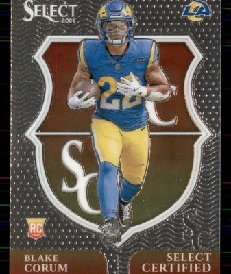 2024 Panini Select - Select Certified Rookies Blake Corum #25 (RC)