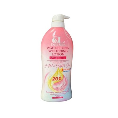 Deli Skin Age Defying Lotion SPF50 PA++++ with Collagen & Niacinamide 500ml
