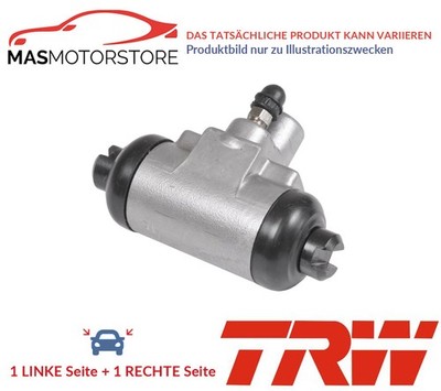 RADBREMSZYLINDER TROMMELBREMSE PAAR TRW BWF383 2PCS P FÜR VW POLO VI,T-CROSS