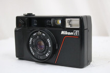Nikon L35AF ISO 1000 35mm f2.8 Point & Shoot Film Camera JAPAN [NEAR MINT]