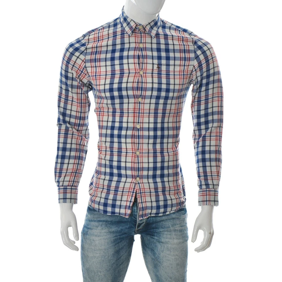 Jack Wills University Outfitters hommes un sac boutonné cintré chemise S - Photo 1/4