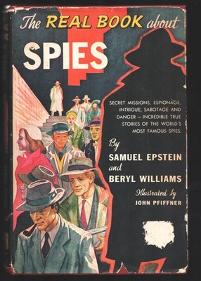 Real Book About Spies no# 1953-John Pfiffner-Nathan Hale-Mata Hari-Klaus Fuchs