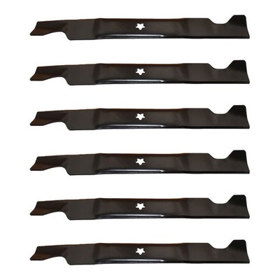 Qty 6: Mower Blade Fits Poulan Replaces PP21011