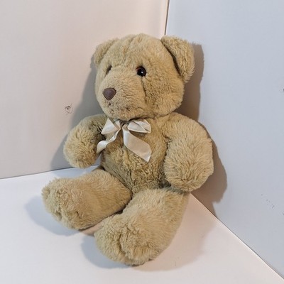 Commonwealth Cream Green Teddy Bear Plush Stuffed Animal 16''