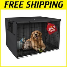 Indoor/Travel Dog Crate Cover 48" Black