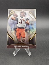 2022 Bowman University Chrome - Bowman Invicta Spencer Sanders #BI-15 (RC)