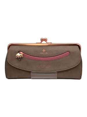 FRAMeWORK Long Wallet GRN Plain Women's