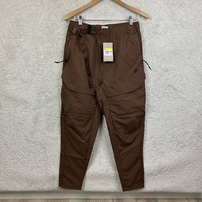 New Nike Sportswear Tech Pack Woven Utility Cargo DM5538-259 Cacao Wow Pants S