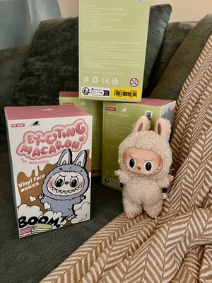 POPMART Labubu The Monsters Exciting Macaron Soymilk 100% Authentic NIB