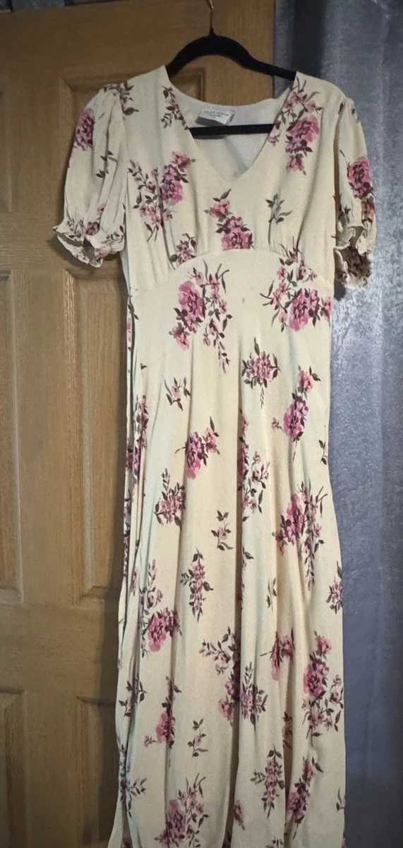 dress forum clothing Midnight Taupe Maxi Sleeveless Dress Small 62% Rayon 23% Nylon 15% Linen Lining Dress Forum | Estelle's Dressy