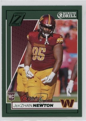 2024 Panini Zenith Rookies Two Minute Drill Jer'zhan Newton #152 0i4k