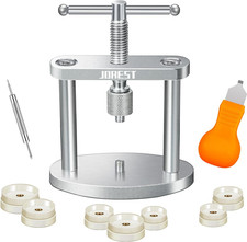 Watch Press Tool Set Back Case Closer Battery Replacement Repair Kit for Round
