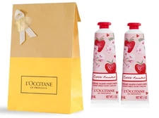 L'Occitane En Provence Cerisier Amoureux Perfumed Hand Cream 2 X 1.0 OZ NIB