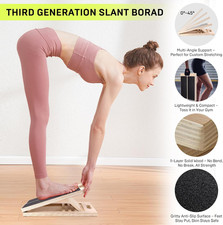 3Rd Gen Adjustable Slant Board Calf Stretching Squat Wedge Non-Slip Physical