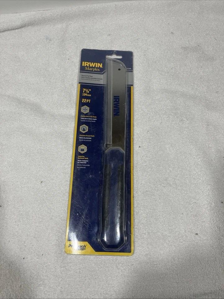 NUEVA SIERRA DE TRACCIÓN MANUAL IRWIN 2011491 detalle cola de milano, 7 5/8 pulgadas 22PT Foto 3 de 4