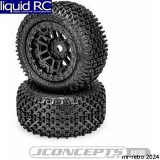 JConcepts 4089-39912 Choppers - pre-mounted on JC #3450B wheels