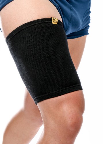 Thigh Compression Sleeve Brace Support Compression Recovery Thighs Wrap Pain ...