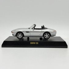 Kyosho 1:64 BMW Z8 Silver con supporto senza scatola pneumatici in gomma pressofusa