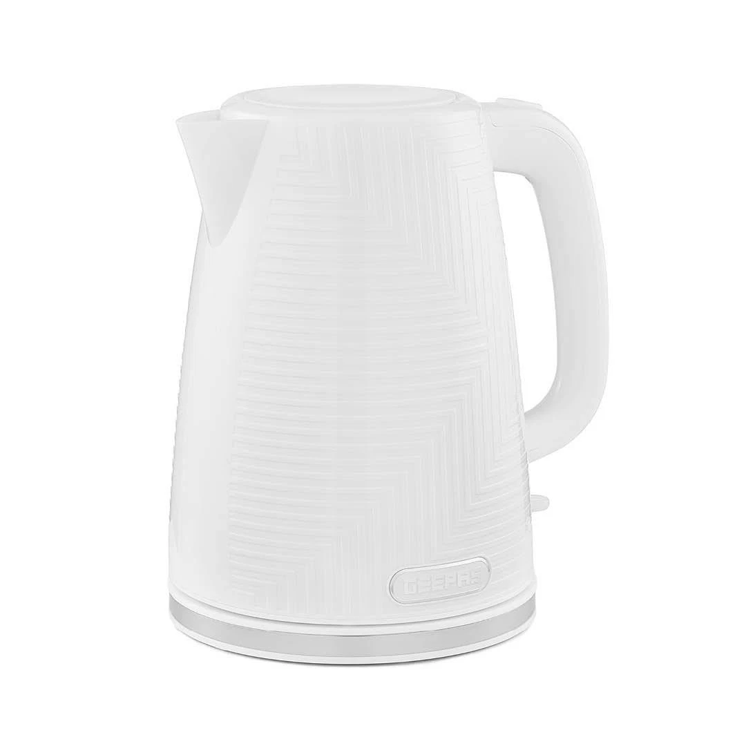GEEPAS Opus 1.7L Cordless Electric Kettle 3000W Textured Premium Kettle Auto Off