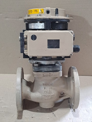 #ad SAMSON 3321 Control Valve DN50 PN16 Type 3372 Actuator amp; 3730 Positioner 1 pcs $1500.00