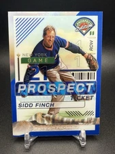 2024 Panini Prospect Edition - Sidd Finch - Blue /149 New York Mets