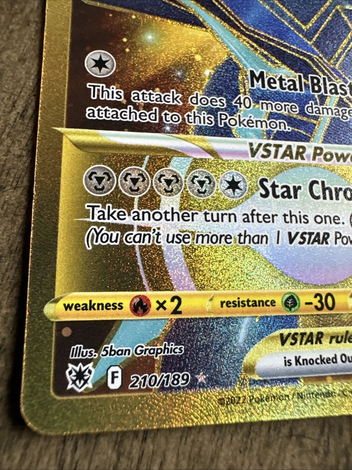 Pokémon TCG Origin Forme Dialga VSTAR 210/189 Swsh10: Astral Radiance Secret - Image 3 of 4