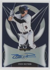 2019 Leaf Valiant Blue Prismatic 4/25 Zach Watson #BA-ZW1 Auto 3b3