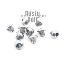M3 x 3mm, Socket Button Head Screws, A2 304 18-8, Stainless Steel