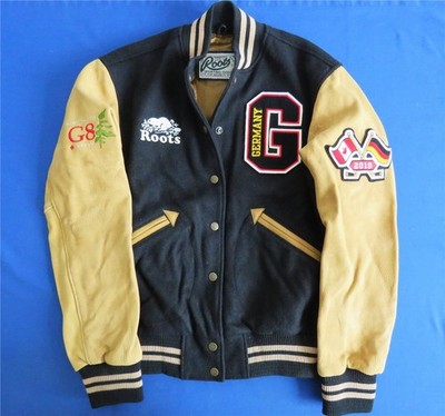Staatsgeschenk Kanada Roots Baseballjacke Gr. M - Muskoka G8 Gipfel 2010