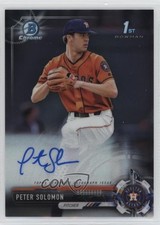 2017 Bowman Draft Chrome Draft Pick Auto Peter Solomon #CDA-PSO Auto q3o