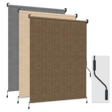 Outdoor Roller Shades Patio 6w X 6 H Roll Up Sun Shade Cordless Waterproof Outdoor Roller Shades Patio 6w X 6 H Roll Up Sun Shade Cordless Waterproof