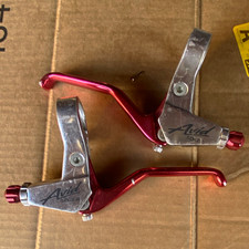 Avid SD-2.0 Aluminum MTB Brake Lever Set 22.2mm Flat Bar Left/Right Red