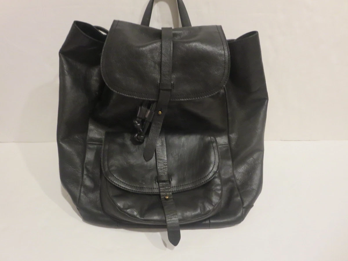 MADEWELL $228 The Transport Rucksack in Black  Leather LNC w Madewell Backpack Bags & Handbags for Women for sale | eBay main image 4