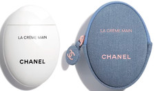 CHANEL LA CR ME MAIN Hand  Nail Cream  Denim Pouch Limited DENIM COLLECTION