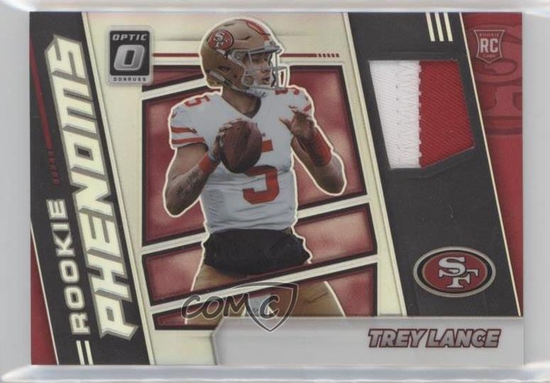 2021 Donruss Optic Rookie Phenoms Horizontal Prime 20/50 Trey Lance RC 10j2