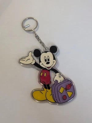 Micky Maus Schlüsselanhänger mit Koffer 80er 90er 1989 Sammler - Bild 1 von 4