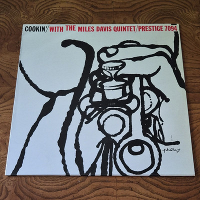Miles Davis Cookin' Black Vinyl LP Prestige 7094 OJC-128 12'' 33 RPM Stereo