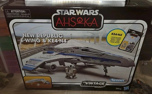 E-Wing Star Wars Vintage Collection Ahsoka TVC - SHIP ONLY - NO DROID