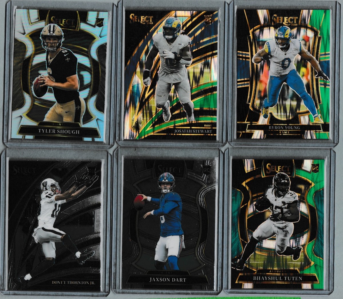 2025 Select Football Jaxson Dart RC Concourse #93 Giants Rookie | eBay