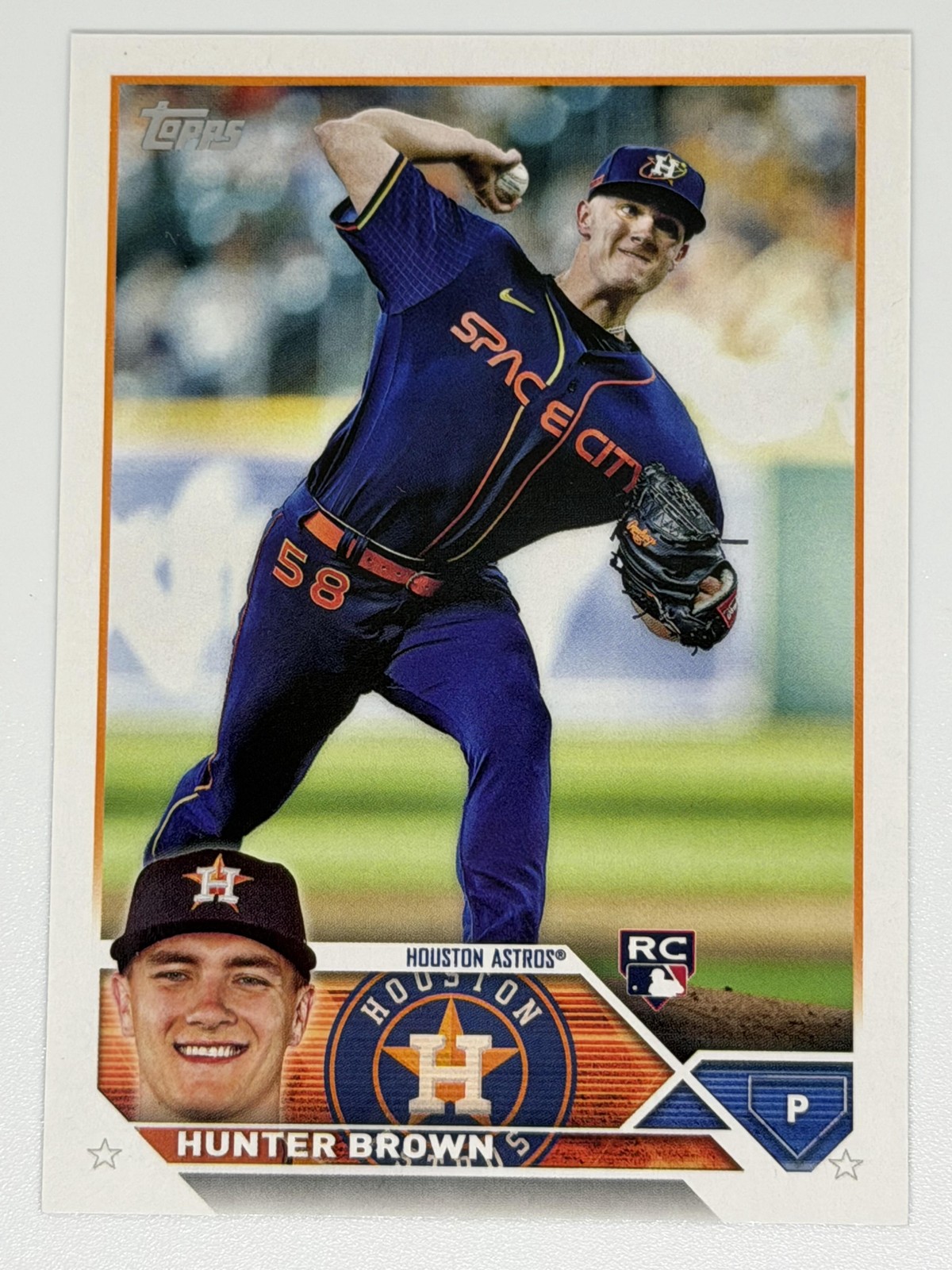 Hunter Brown 2023 Topps #111 Rookie Houston Astros RC